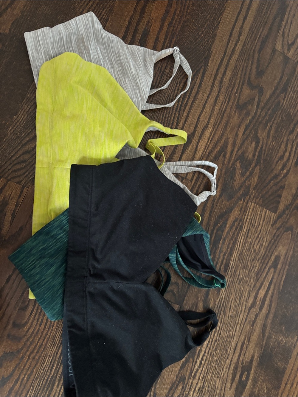 lot of 4 outdoor voices, freeform Bralettes